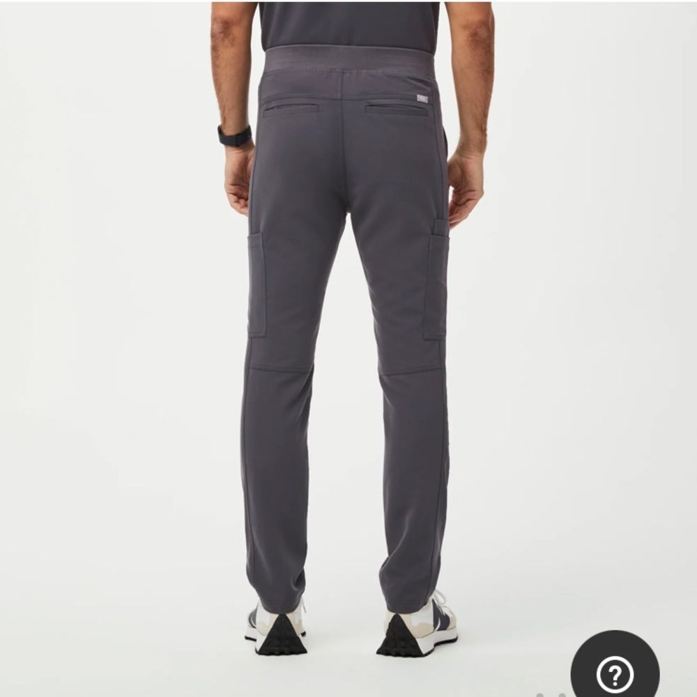 NWT Figs Axim Cargo Scrub pants Charcoal size S
